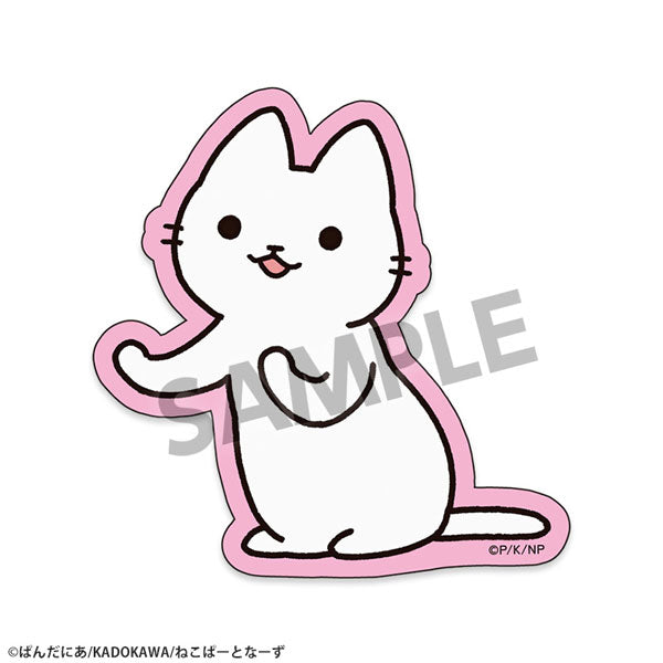 Moving! Cat Folk Tale Acrylic Sticker - Shiro Neko [Hobby Stock][GOODS]