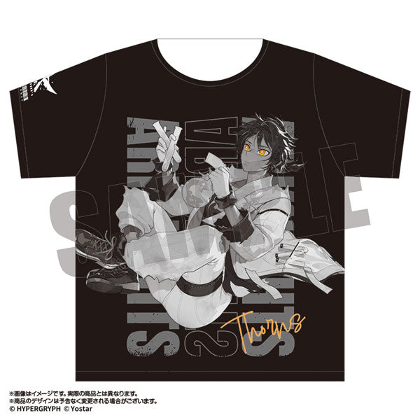 Arknights Op Nui Original Art T-Shirt - Thorns [amiami][GOODS]