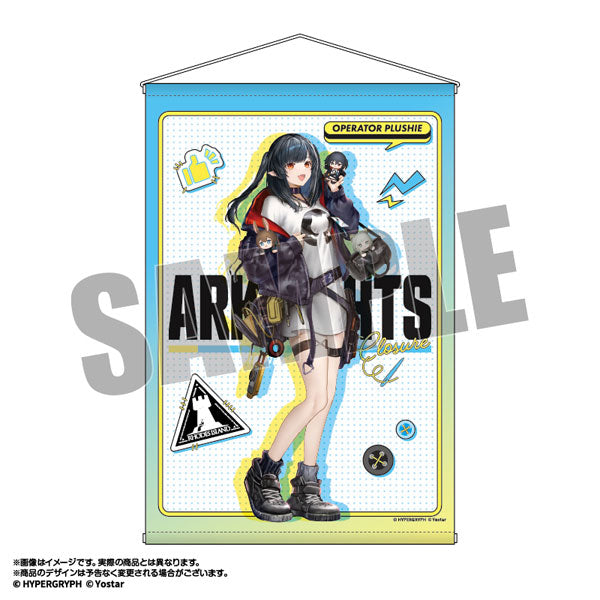 Arknights Operator Plush Illustration Tapestry: Closure [amiami][GOODS]