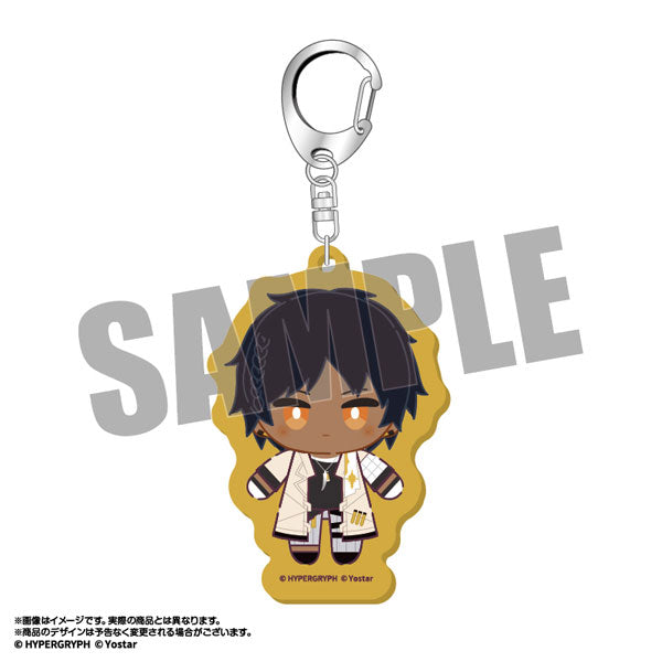 Arknights Operation Plush Colorful Acrylic Keychain Thorns [amiami][GOODS]