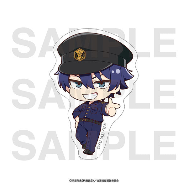 TV Anime "Togen Anki" ~police~ Die-cut Sticker: Shiki Ichinose [Edith][GOODS]