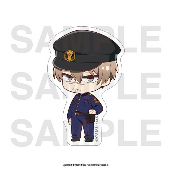 TV Anime "Togen Anki" ~police~ Die-Cut Sticker, Jin Kogasaki [Edith][GOODS]