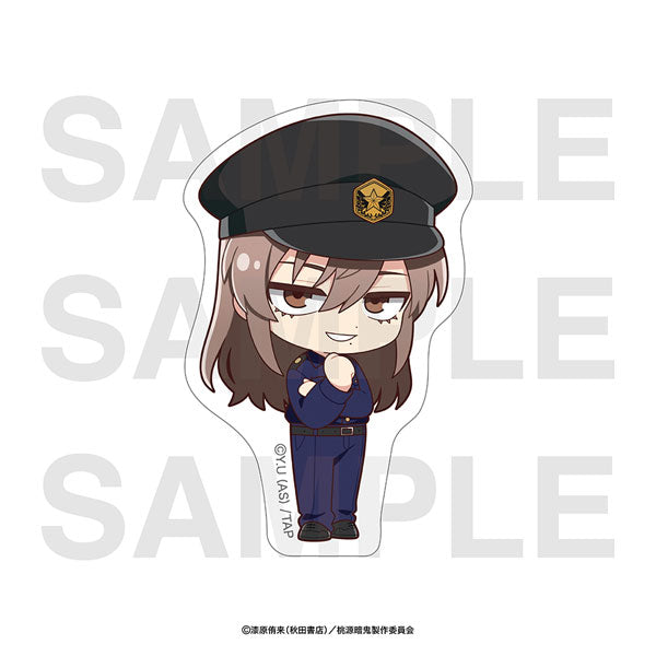TV Anime "Togen Anki" ~police~ Die-cut Sticker Momoji Kamon [Edith][GOODS]