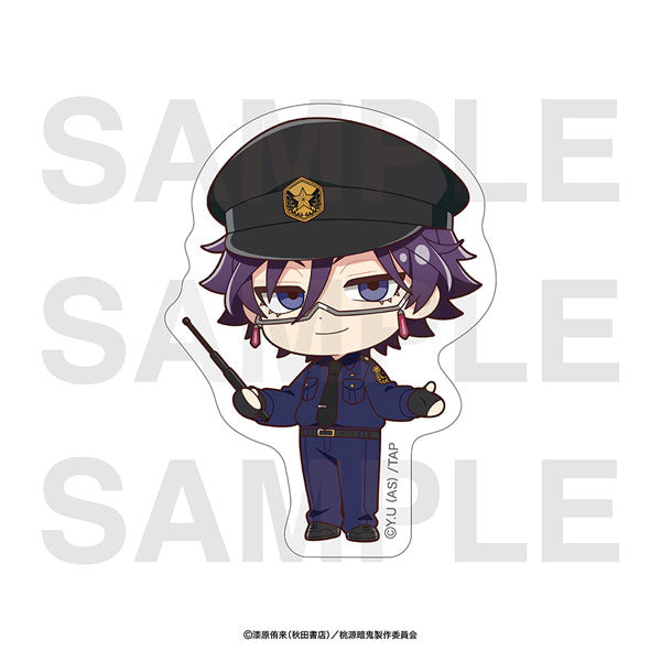TV Anime "Togen Anki" ~police~ Die-cut Sticker Momoka Tsukuyomi [Eithis][GOODS]