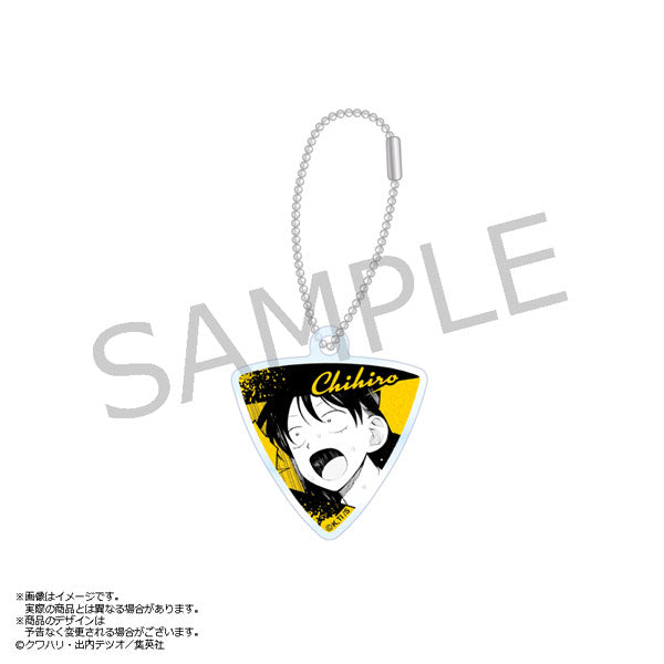 ふつうの軽音部 ギターピック型メタリックアクキー 鳩野ちひろ [あみあみ][GOODS]