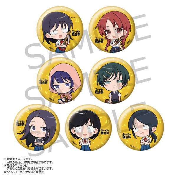 Futsū no Keionbu Mini Character Trading Can Badge A (7 Pieces per Box) [AmiAmi][Trading]
