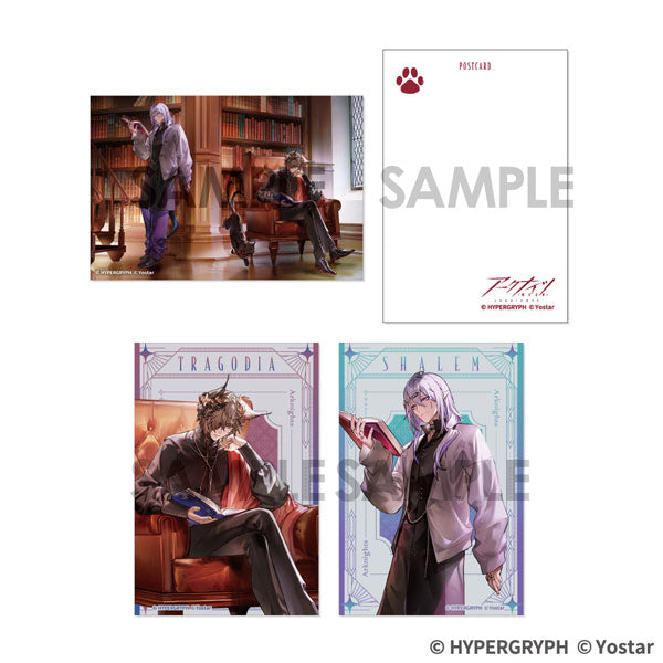 Arknights Postcard Set Tragodia & Shalem [Sol International][GOODS]