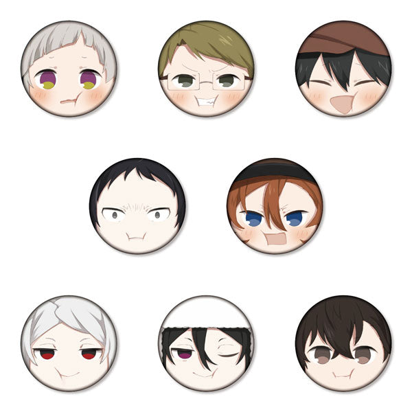 Trading Munitt Face Can Badge/Bungo Stray Dogs Box of 8 [Bellfine][Trading]
