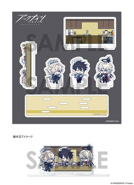 アークナイツ わちゃっと!ジオラマアクリルスタンド  C.エンフォーサー&インサイダー&聖約イグゼキュター [ソル・インターナショナル][GOODS]