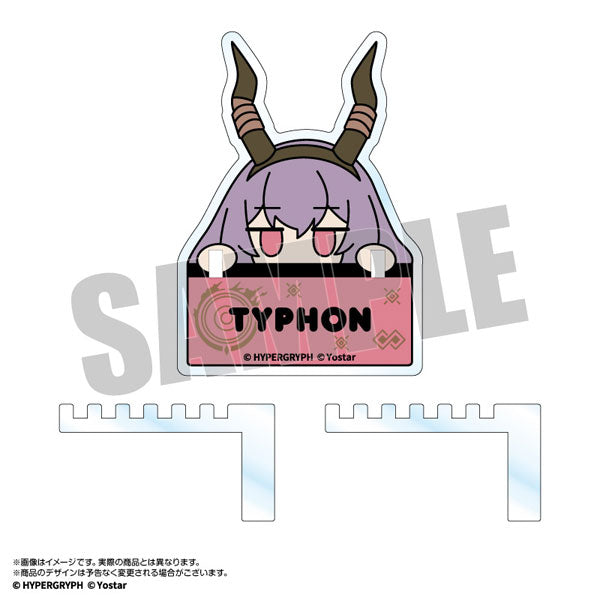 アークナイツ らばぴーく! ひっかけアクリル ティフォン [amiami][GOODS]