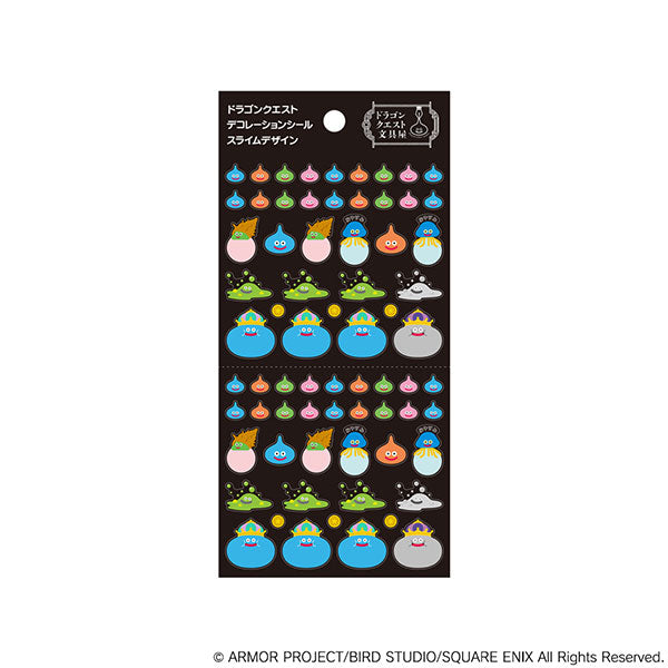 Dragon Quest Stationery Shop Decoration Stickers 2 "Slime Design" [SQUARE ENIX][GOODS]