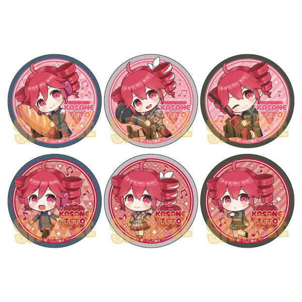 トレーディング缶バッジ 重音テト 1箱6個入り [ベルハウス][トレーディング]