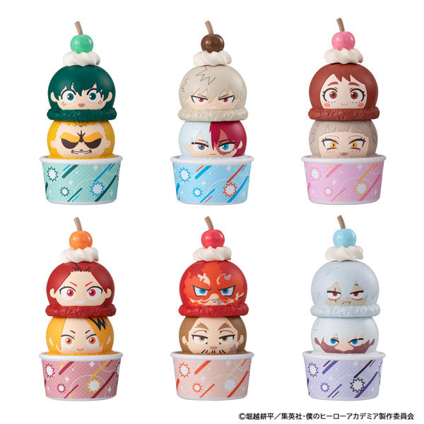 つみちぇん 僕のヒーローアカデミア 1箱6個入り [メガハウス][Tフィギュア]