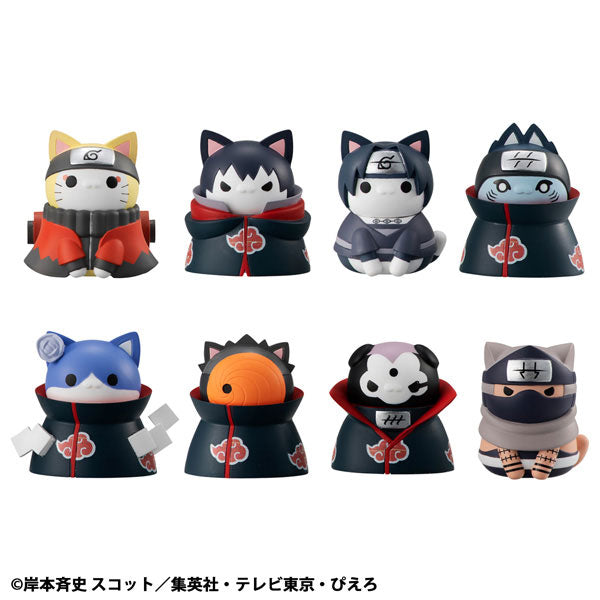 MEGA CAT PROJECT NARUTO-ナルト- 疾風伝  ニャルト!''暁''と全面対決! 木ノ葉隠れの里の攻防編! 1箱8個入り [メガハウス][Tフィギュア]