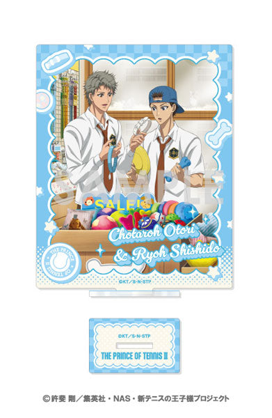 新テニスの王子様 アクリルスタンドーin SHOPPINGー 4.宍戸 亮&鳳 長太郎 [ソル・インターナショナル][GOODS]