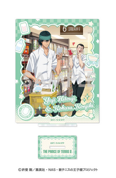 The New Prince of Tennis Acrylic Stand -in SHOPPING- 12. Koharu Konjiki & Yuji Hitsuji [Sol International][GOODS]