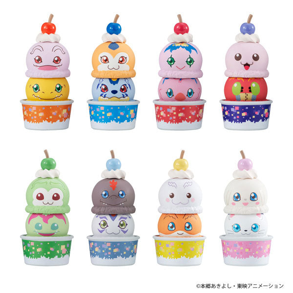 つみちぇん デジモンアドベンチャー 1箱8個入り [メガハウス][Tフィギュア]