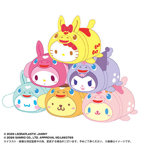SR-143 Rody x Sanrio Characters Potekoro Mascot 1 Box of 6 [Max Limited][GOODS]