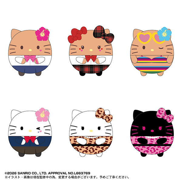 SR-160 サンリオキャラクターズ ふわコロりん9 1箱6個入り [マックスリミテッド][GOODS]