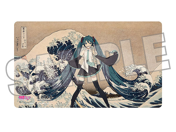 Hatsune Miku x Katsushika Hokusai iXima Desk Mat: The Great Wave off Kanagawa [Presence][GOODS]