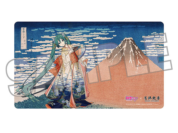 Hatsune Miku x Katsushika Hokusai iXima Desk Mat - Fine Wind, Clear Morning [Presence][GOODS]