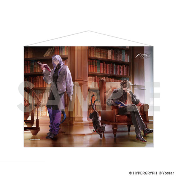 アークナイツ タペストリー~オペレーターたちのリラックスタイム~トラゴーディア&シャレム [ソル・インターナショナル][GOODS]