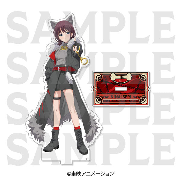 Anime "Girls Band Cry" Acrylic Stand "-DOG Dress-" Nina Iseri [Edith][GOODS]