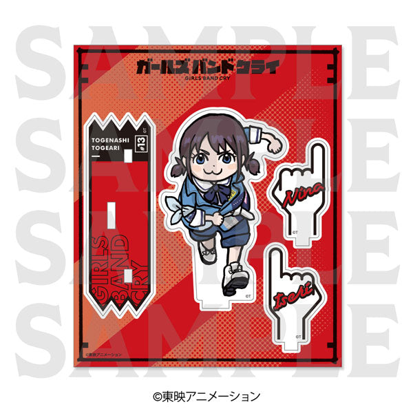 Anime "Girls Band Cry" Acrylic Stand "Original Deformed" Nina Iseri Live ver. [Edith][GOODS]