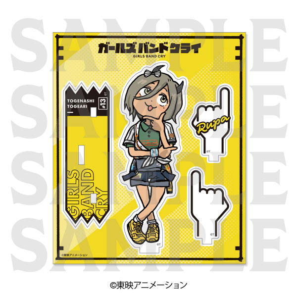 Anime "Girls Band Cry" Acrylic Stand "Newly Illustrated Deformed" Rupa Live ver. [Edith][GOODS]