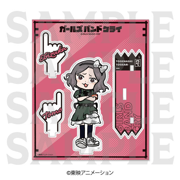 Anime "Girls Band Cry" Acrylic Stand "Newly Illustrated Deformed" Tomo Ebizuka Live ver. [Eydis][GOODS]