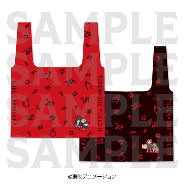 アニメ「ガールズバンドクライ」エコバッグ「描き起こしデフォルメ」名シーンver. [イーディス][GOODS]