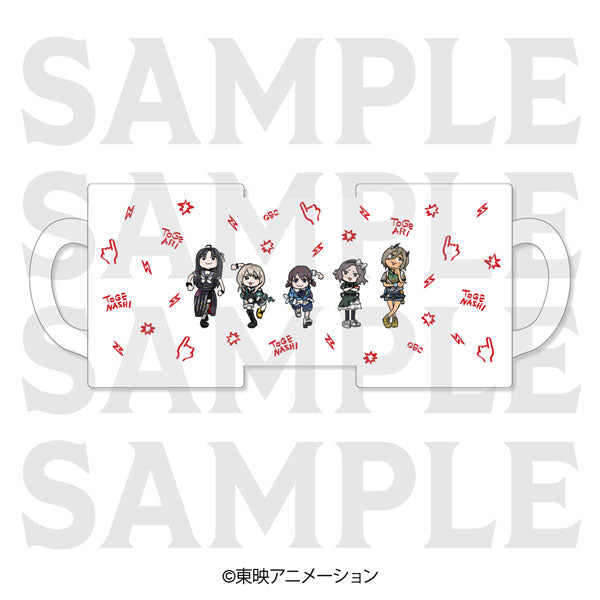 Anime "Girls Band Cry" Frost Mug "Original Deformed Illustration" [Edith][GOODS]