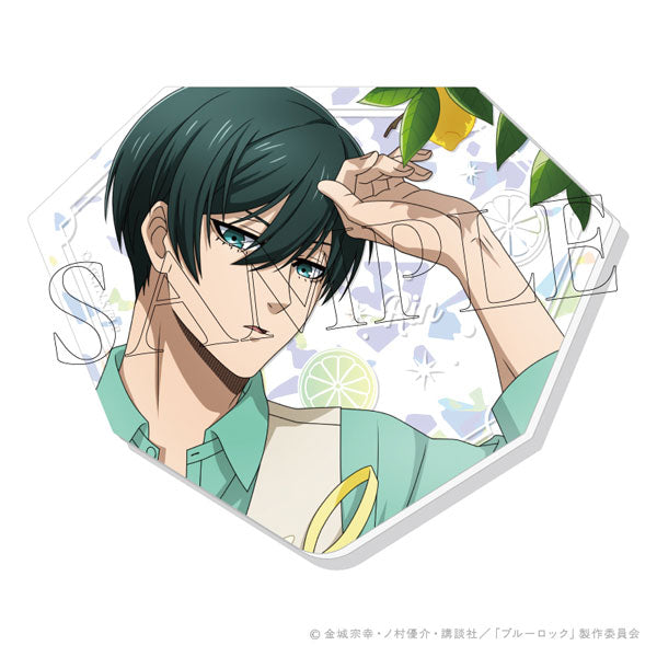 ブルーロック LEMON ぴくりあプレート hologram 2.糸師 凛 [amie][GOODS]