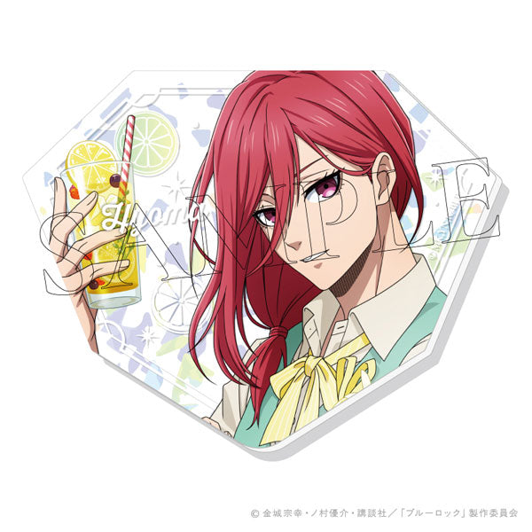 ブルーロック LEMON ぴくりあプレート hologram 5.千切 豹馬 [amie][GOODS]