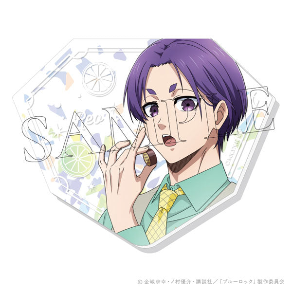 ブルーロック LEMON ぴくりあプレート hologram 6.御影 玲王 [amie][GOODS]