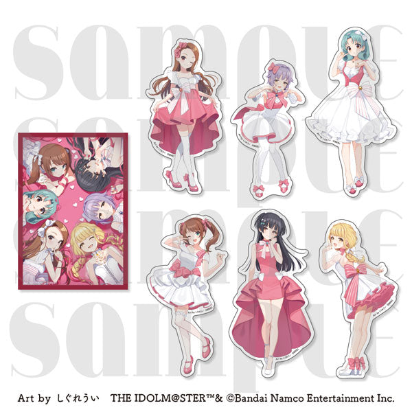 『アイドルマスター』シリーズ×しぐれうい ダイカットステッカーセット [イーディス][GOODS]
