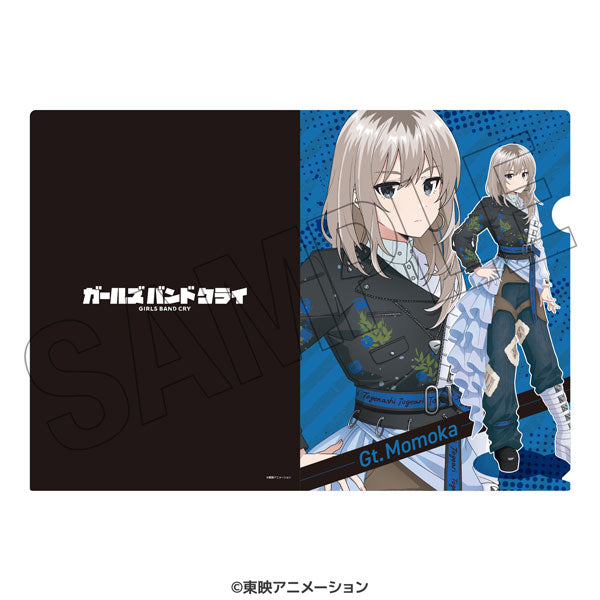 ガールズバンドクライ 描き下ろしA4クリアファイル 「ステージ衣装風」 (河原木桃香) [トキオ・ゲッツ][GOODS]