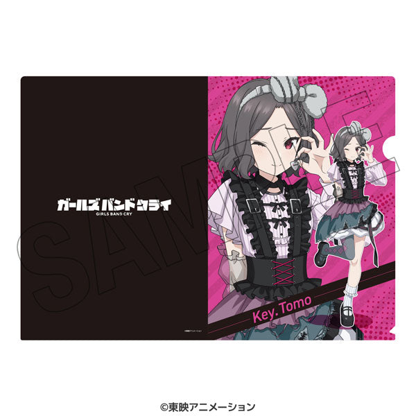 ガールズバンドクライ 描き下ろしA4クリアファイル 「ステージ衣装風」 (海老塚智) [トキオ・ゲッツ][GOODS]