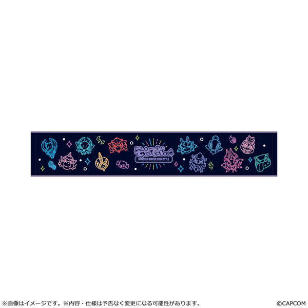 モンスターハンター モンでふぉ マフラータオル ネオンテーマ [カプコン(玩具)][GOODS]