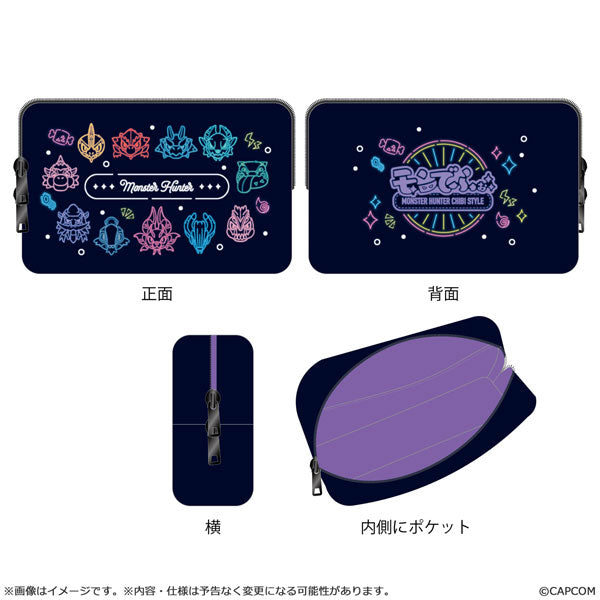 モンスターハンター モンでふぉ ポーチ ネオンテーマ [カプコン(玩具)][GOODS]