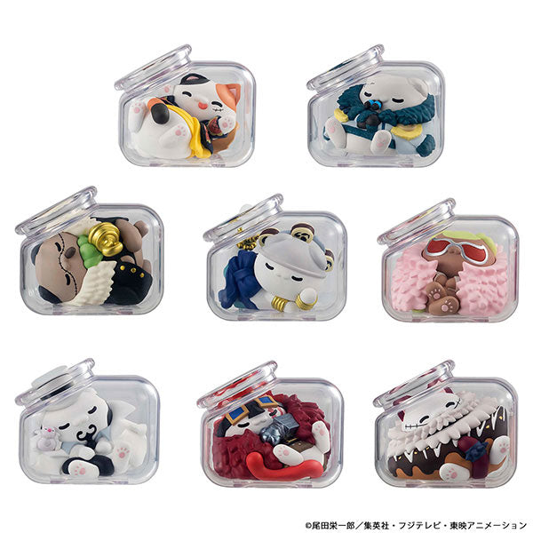 MEGA CAT PROJECT ワンピース おやすみニャンピースニャーン!好敵手編 1箱8個入り [メガハウス][Tフィギュア]