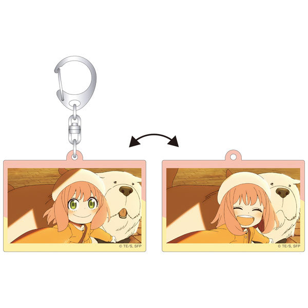 SPY×FAMILY レンチキュラーキーホルダー アーニャ&ボンド Season 3 ED ver. [東宝][GOODS]