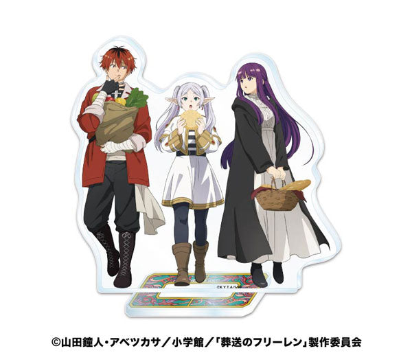 TV Anime "Frieren: Beyond Journey's End" Acrylic Stand 3 5. Frieren and Party [Ensky][GOODS]
