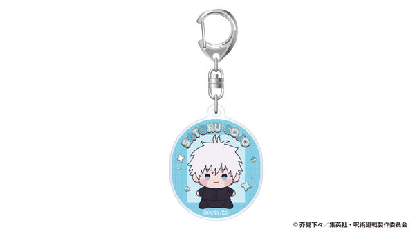 アニメ『呪術廻戦』5周年 もっちび アクリルキーホルダー 五条 悟 [東宝][GOODS]