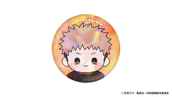 アニメ『呪術廻戦』5周年 もっちび ホログラム缶バッジ 虎杖悠仁 [東宝][GOODS]