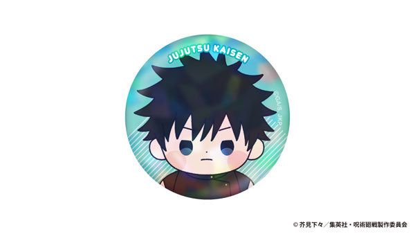 アニメ『呪術廻戦』5周年 もっちび ホログラム缶バッジ 伏黒 恵 [東宝][GOODS]