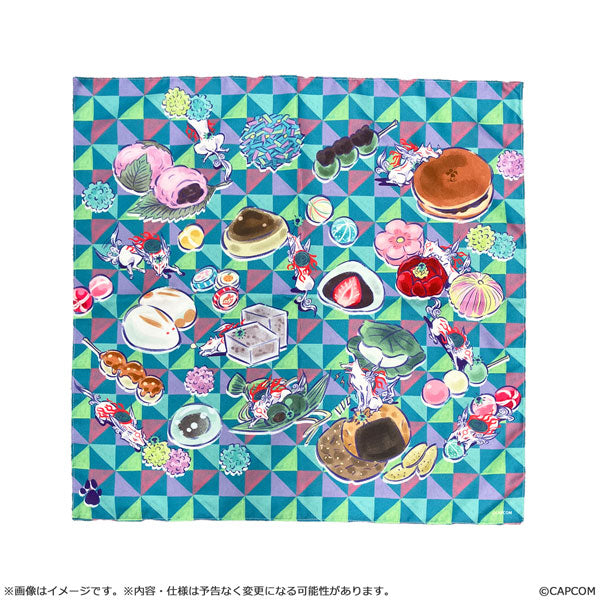 【大神20周年記念 復刻アート企画】 風呂敷 ~島崎麻里 作 大神12周年より~ [カプコン(玩具)][GOODS]