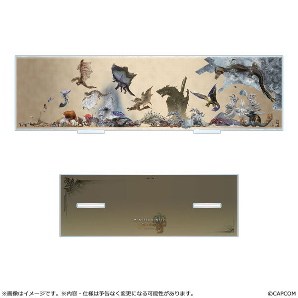 モンスターハンターワイルズ モンスター比較図 アクリルスタンド [カプコン(玩具)][GOODS]
