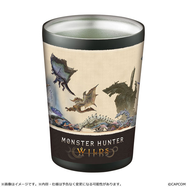 モンスターハンターワイルズ モンスター比較図 ステンレスタンブラー [カプコン(玩具)][GOODS]