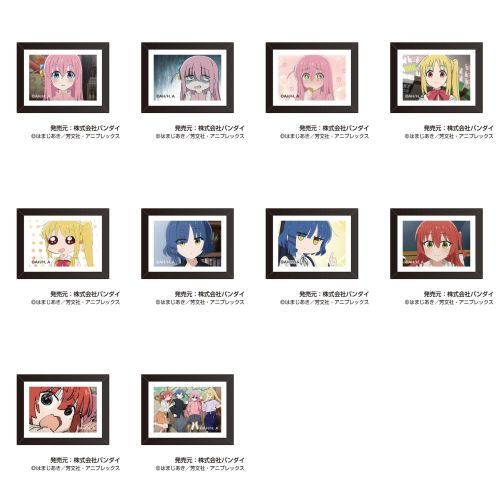 アートフレームコレクション アニメ「ぼっち・ざ・ろっく!」 1箱10個入り [ハセ・プロ][トレーディング]